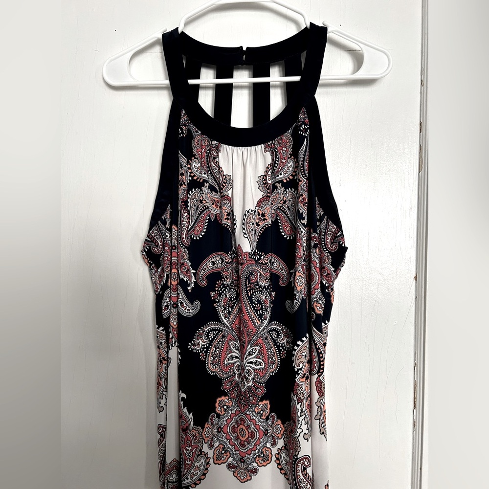 INC paisley tank blouse